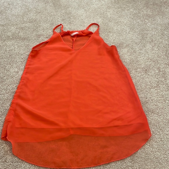 Neon orange summer top - Picture 6 of 6